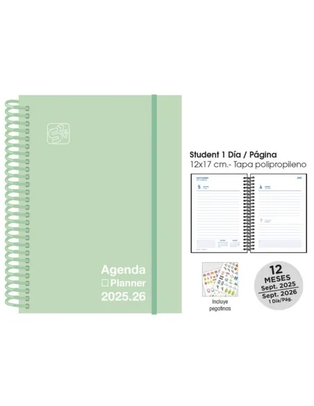 Agenda escolar senfort students color
