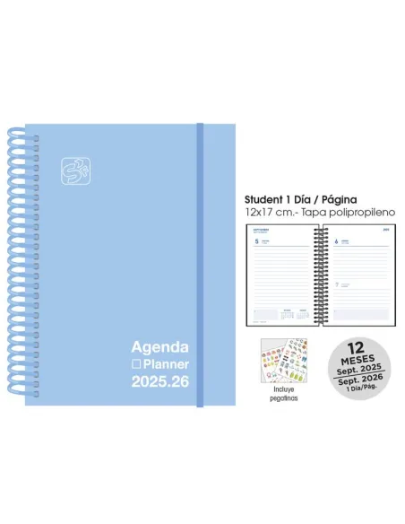 Agenda escolar senfort students color