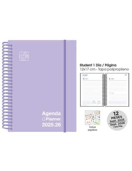 Agenda escolar senfort students color