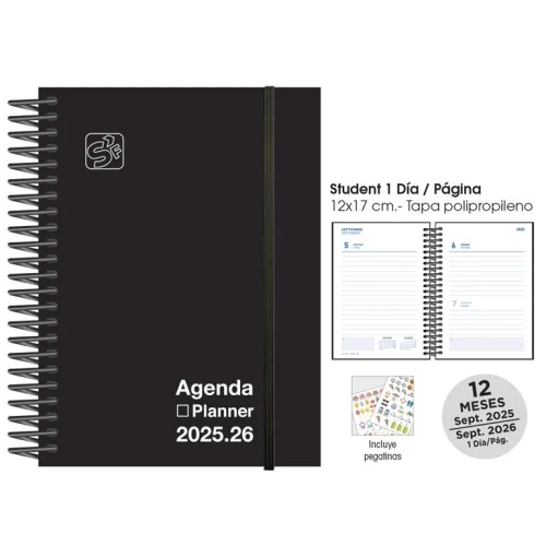 Agenda escolar senfort students color