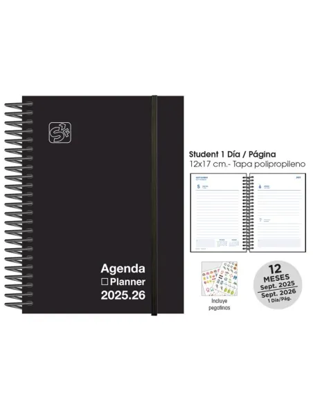 Agenda escolar senfort students color