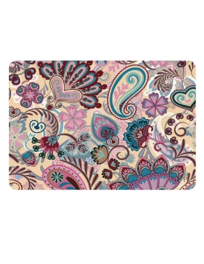 Vade sobremesa 35x40 Paisley rosa