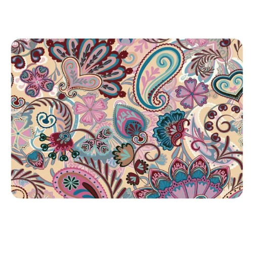 Vade sobremesa 35x40 Paisley rosa