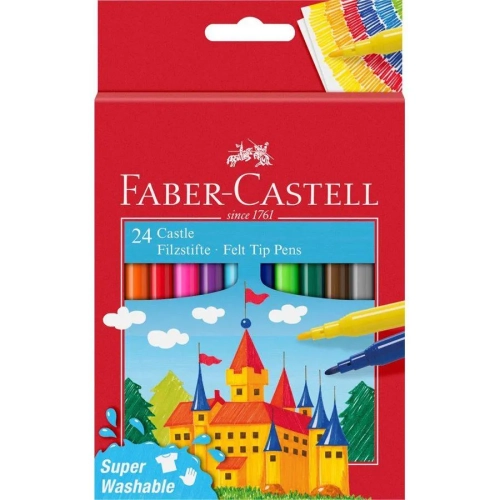 Rotuladores Faber Castell 24 colores surtidos