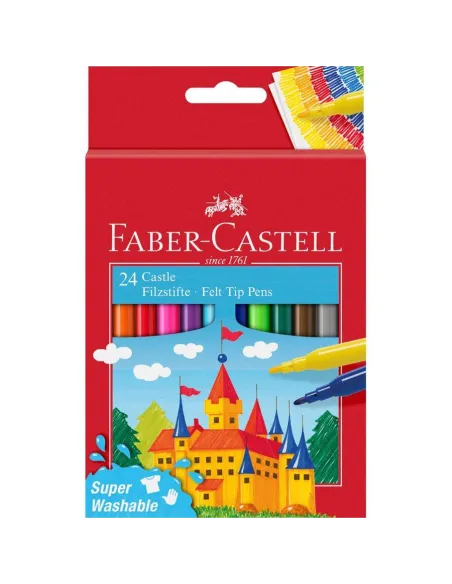 Rotuladores Faber Castell 24 colores surtidos