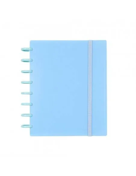 Cuaderno Ingeniox hojas extraíbles A4 cuadriculado azul