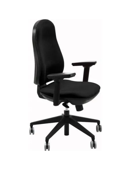 Silla de oficina ergonómica  syncro negra