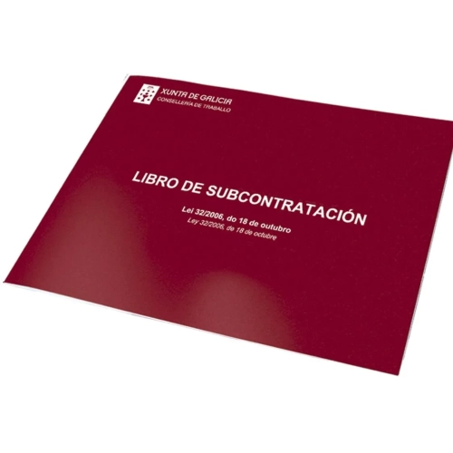 Libro de Subcontratación Gallego