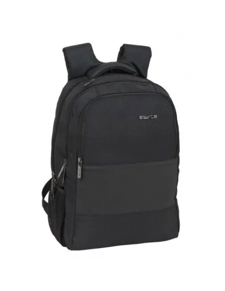 Mochila Safta para portatil de 13,3 pulgadas con USB negra