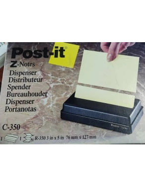 Dispensador taco de notas adhesivas Zig Zag 76x127