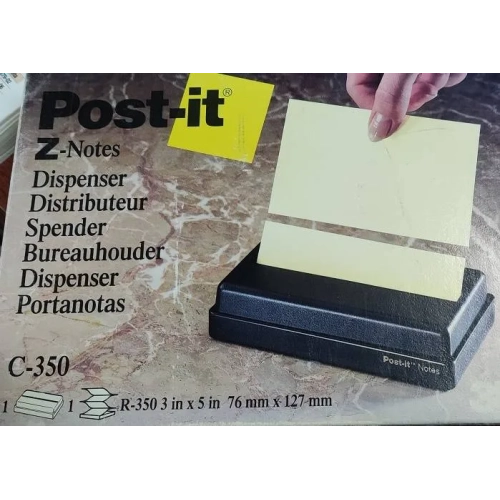 Dispensador taco de notas adhesivas Zig Zag 76x127