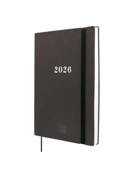 Agenda 16 meses Dotted Finocam Y10 semana vista negra