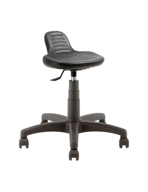 Taburete profesional bajo poliuretano con ruedas