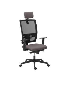 Silla oficina syncro Activ con brazos y cabezal