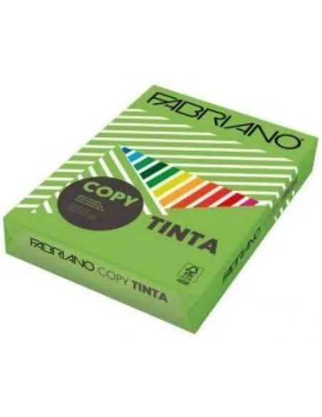 Papel color verde intenso 80 gramos A4 500 hojas