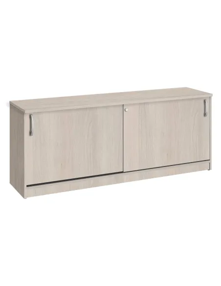 Armario bajo arcon aparador roble gris excellens