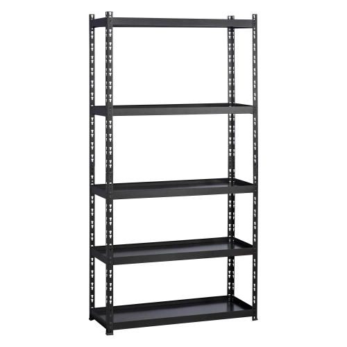 Estanteria metálica 192 cm con estantes metálicos con borde