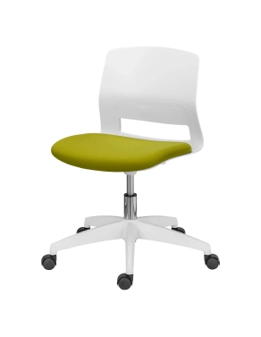 Silla de oficina con ruedas Karel gris