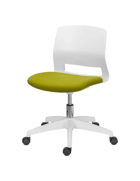 Silla de oficina con ruedas Karel gris