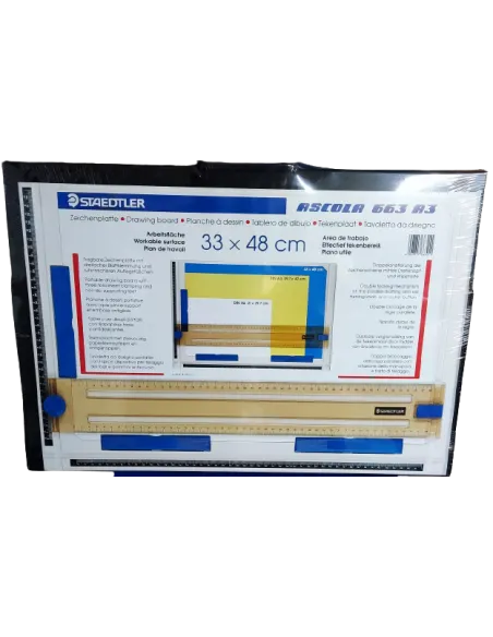 Tablero de dibujo tecnico Staedtler 663 portatil 33x48 cm