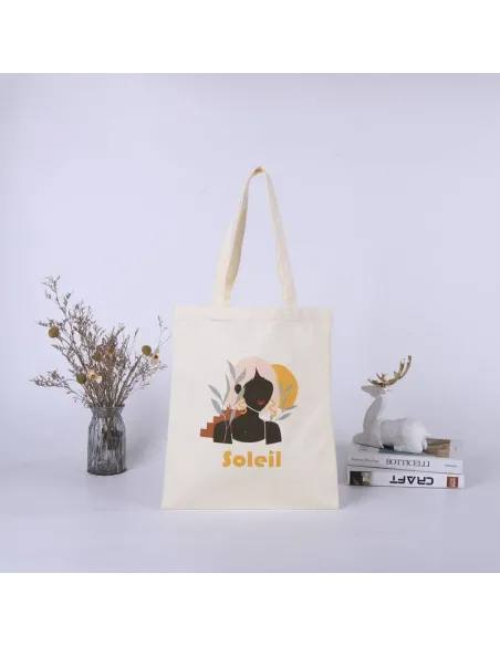 Bolsa canvas 40x35 con asa para colgar solei