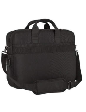 Maletin para portatil 15,6" con bolsillo tablet negro