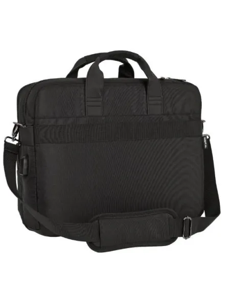 Maletin para portatil 15,6" con bolsillo tablet negro