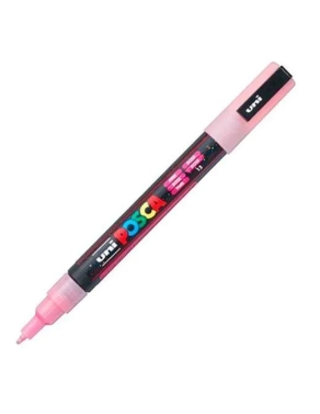 Posca PC-3ML rotulador purpurina rosa