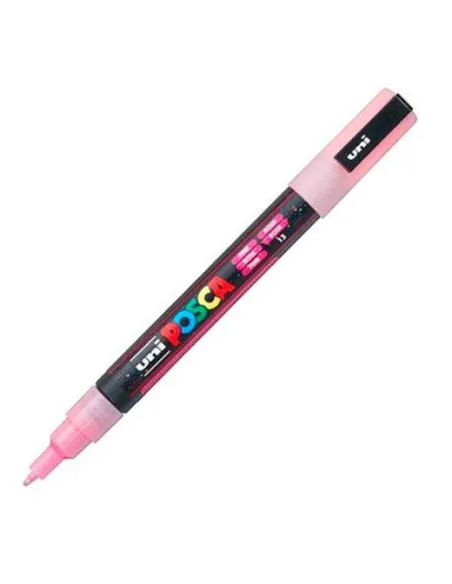Posca PC-3ML rotulador purpurina rosa