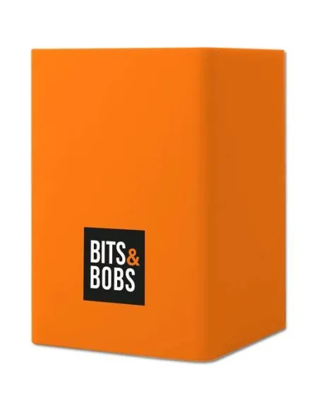 Cubilete de silicona Bits Bobs portalapices naranja