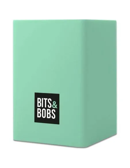 Cubilete de silicona Bits Bobs portalapices verde agua