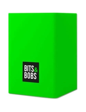 Cubilete de silicona Bits Bobs portalapices verde neon