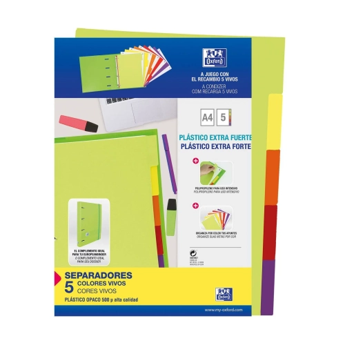 Carpeblock Oxford Live&Go con recambio colores vivos