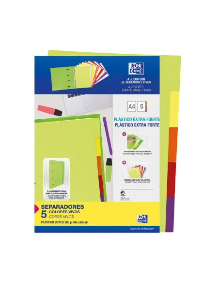 Carpeblock Oxford Live&Go con recambio colores vivos