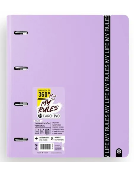 Carpeblock Carchivo My Rules Malva