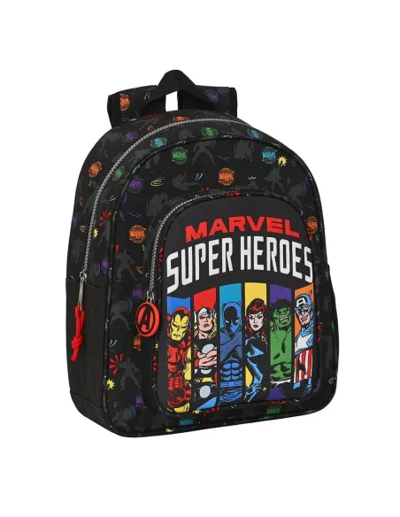 Mochila escolar infantil Marvel adaptada a carro