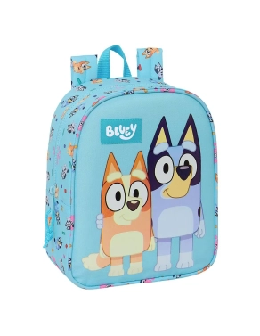 Mochila escolar guarderia Bluey adaptada a carrito