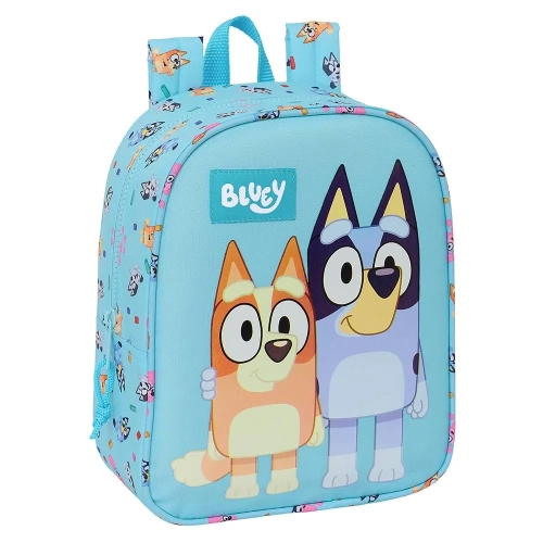 Mochila escolar guarderia Bluey adaptada a carrito