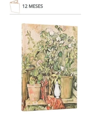 Agenda Paperblanks Macetas de Terracotta y Flores Cezanne