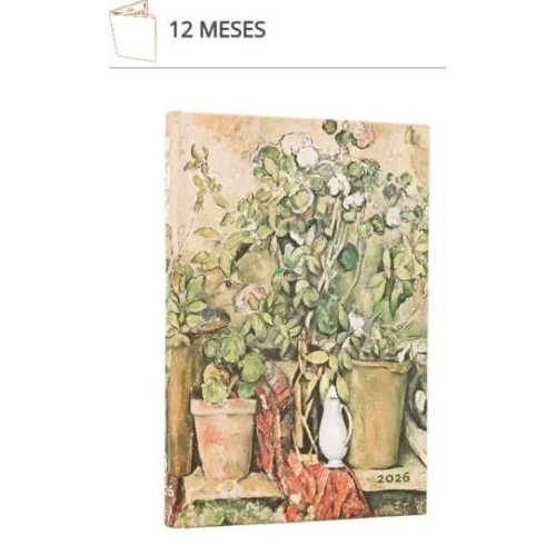 Agenda Paperblanks Macetas de Terracotta y Flores Cezanne