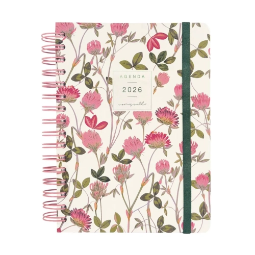 Agenda anual Finocam moniquilla E10 dia pagina amapola