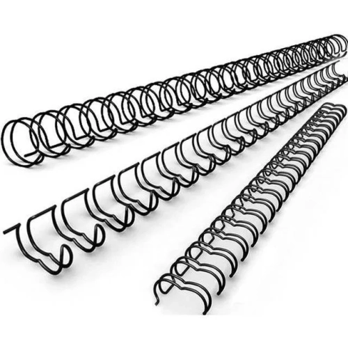 Espiral metalica wire 20mm paso 2:1 negra