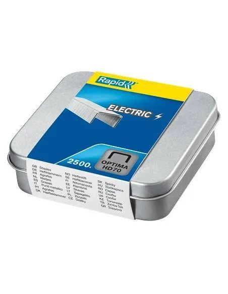 Grapas Rapid Optima DH70 HD45 caja metalica 2500 unds