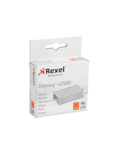 Grapas Odyssey Rexel x2500 caja 2500 unidades