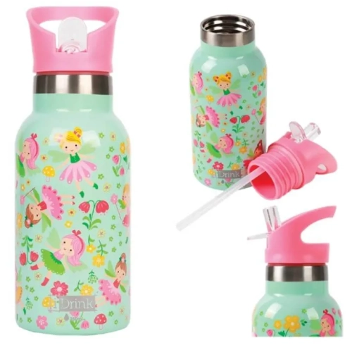 Botella termica decorada Fairy Kids 350ml iDrink