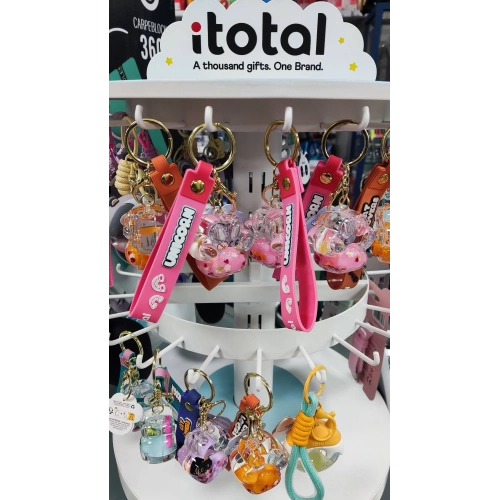 Llavero pata liquido iTotal surtidos