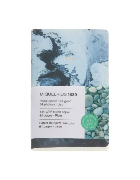 Libreta cuaderno MiquelRius Stone  Paper papel piedra mar
