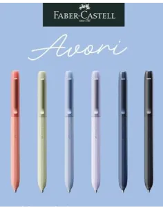 Boligrafo Avori Faber Castell colores surtidos