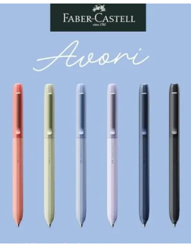 Boligrafo Avori Faber Castell colores surtidos