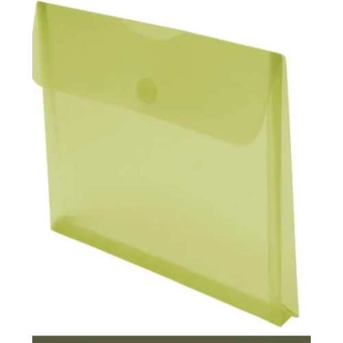Sobre plastico folio con fuelle cierre velcro
